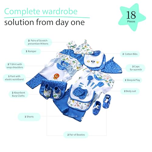 Image of 100% Organic Cotton Baby Clothing Set