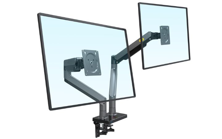 22 to 32" Dual Monitor Vertical Desk Arm Gas Spring Full Motion Swivel Monitor Mount with for Monitors with Load Capacity from 4.4~30lbs for Each Arm Height Adjustable Monitor Stand G35 (B09MTH796B) Amazon Price History, Amazon Price Tracker