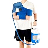 ORTHOCHILL Cryo Cuff and Gravity Fed Cooler System - Efficace compressione fredda per ginocchio, caviglia o spalla (spalla)
