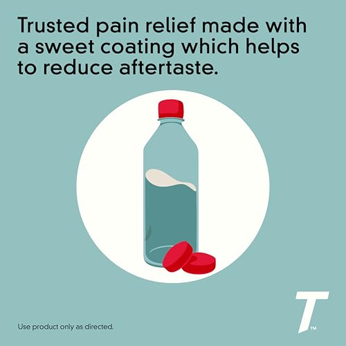 Image of Tylenol Extra Strength Coated Tablets, 500 mg Acetaminophen, 24 ct | Pain Reliever & Fever Reducer, Headache, Toothache & Minor Arthritis Pain
