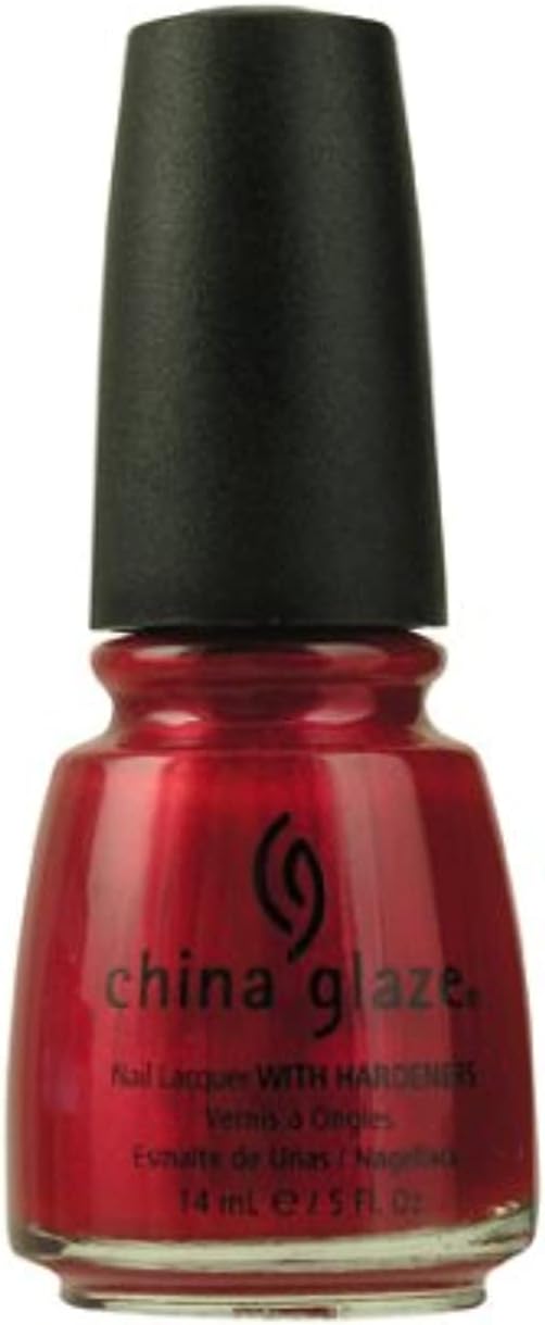 China Glaze Red Pearl Nail Polish 14ml