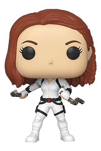 Funko Pop! Marvel: Black Widow – Black Widow in White Suit Vinyl Bobblehead