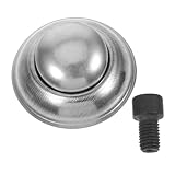 Uonlytech Ersatz Pfostenabdeckungen für Fitnessgeräte Diebstahlsichere Eisenpfostenkappen Stangenoberabdeckungen Wetterbeständiges Zubehör für Sportanlagen