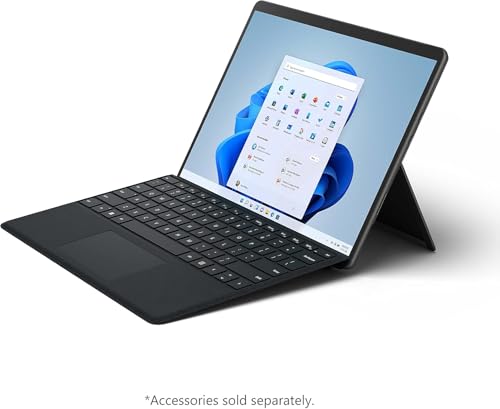 Image of Microsoft Surface Pro 8 Tablet, LTE Unlocked, Intel Evo i7, 16GB RAM, 512GB SSD, Intel Iris Xe 13 inch Touchscreen Windows 11 PRO, Platinum (Renewed)
