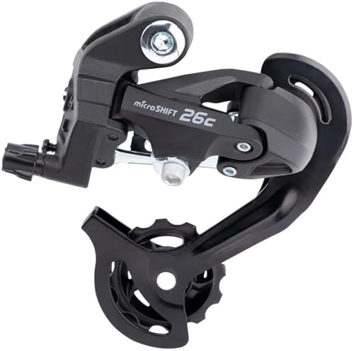 Dérailleur arrière microSHIFT M26C compatible roue libre 13-34 dents