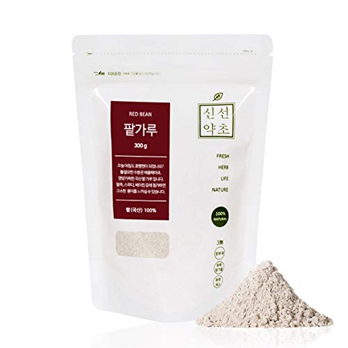 Sinsunherb Korean Red Bean Powder | 300g | 1 Pack, 100% Natural, No Additives, Preservatives & Coloring, Rich Savory Flavor, Easy to Use, ???