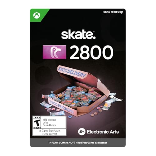 Image of SKATE: 2800 SV Bucks - Xbox Series X|S [Digital Code]