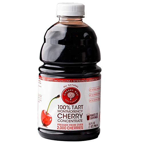 Cherry Bay Orchards Tart Cherry Concentrate - All Natural Juice to Promote Healthy Sleep 16oz Bottle - Gluten Free Natural Antioxidants No Added Sugar or Preservatives product thumbnail 12