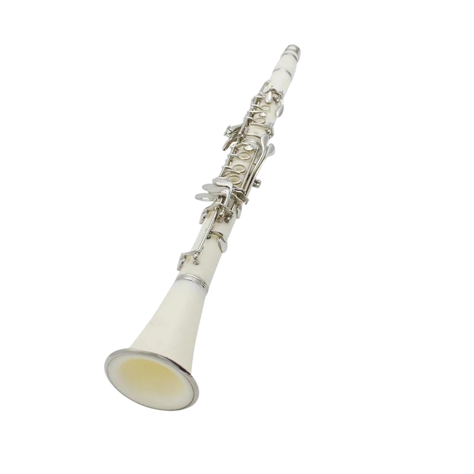 Clarinete Profesional En Si Bemol (Bb) Clarinete | 17 teclas, plateado