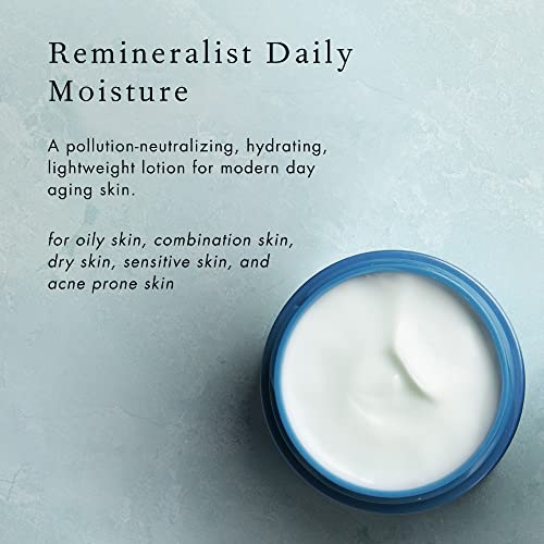 Bioelements Remineralist Daily Moisture - 1.7 Fl Oz - Lightweight, Pollution-Neutralizing Moisturizer For All Skin Types - Fight Aging Skin - Vegan, Gluten Free - Never Tested On Animals #TOP1