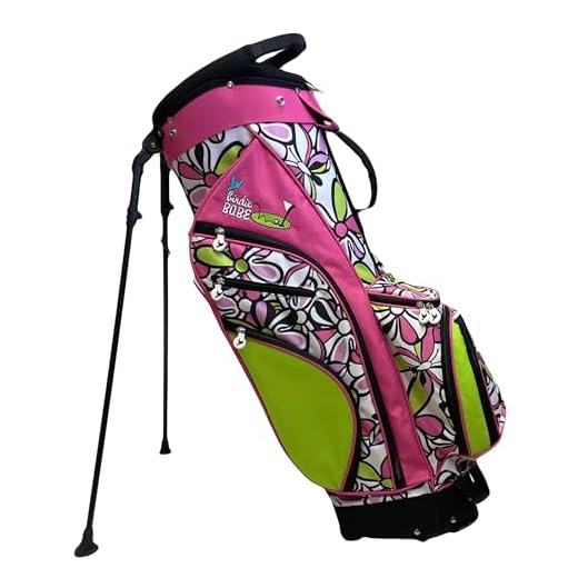 Birdie Babe Pink Flower Golf Bag