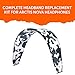 WC HeadbandZ Arctis Nova - Upgraded Silicone Headband for Arctis Nova Headsets by Wicked Cushions - Enhanced Flexibility, Comfort, and Style with Matching Earpad Designs| Snow Camo