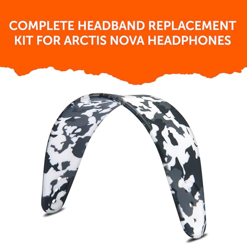 Bandeau silicone Arctis Nova accessoire de rechange pour arceau casque - 5