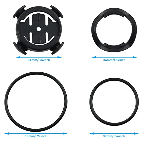 Whyhkj Mtb Road Bike Computer Base Bicycle Stopwatch Mount Speedometer Stand Holder Original For Garmin Edge Series Bicycle Computer Stopwatch Accessory Quarter Turn Bike Mount #TOP1