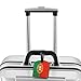 Portugal Flag Luggage Tag with Privacy Protection,Travel Luggage Identifier,Fashionable Travel Accessory