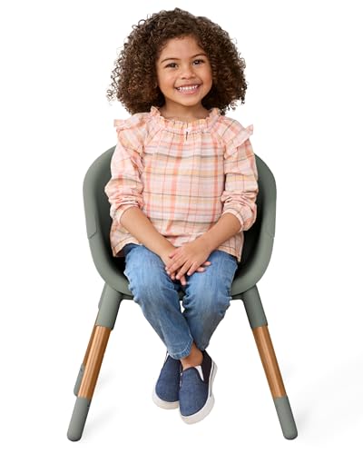 Image of Skip Hop Baby High Chair 4-in-1 Convertible High Chair, EON, Thyme