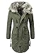 Produktbild khujo Damen Winterparka Winterjacke Stefania Grün Gr. L