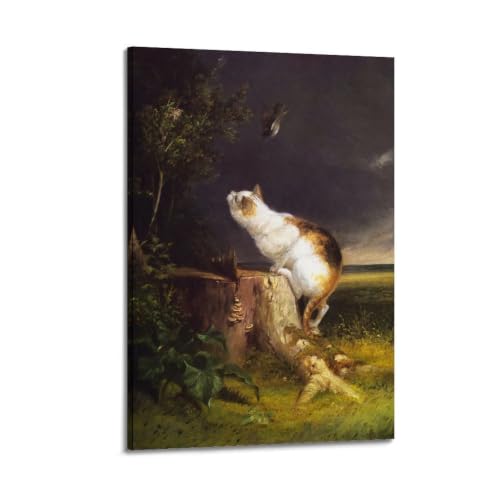 Poster mural toile William Holbrook Beard pour habiller grand mur vide 50x75