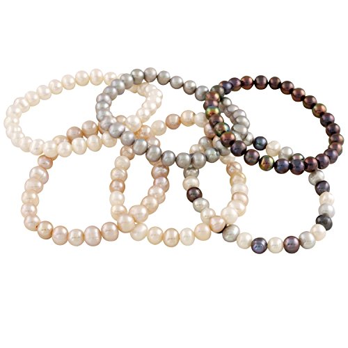 Bella Pearls Donna Rotonda Semisferica perla