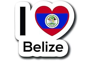Show Your Pride with the Belize Sticker
