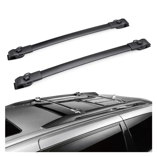 Barras de techo de aluminio aerodinámicas para Jeep Cherokee 2