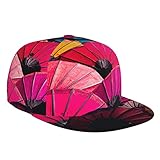 Gorra de béisbol (paraguas asiáticos coloridos, impresión completa), gorra de béisbol unisex de talla única, ajuste cómodo diario. Circunferencia: 57-60 cm.