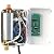 ECOAPTUNIT Tankless Water Heater Electric 110V, 3000W Switch Between Fahrenheit or Celsius Temperature Display