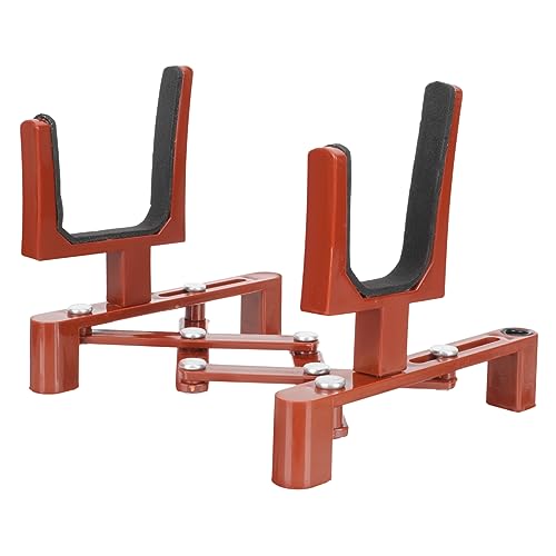 Vaguelly Professional Violin Stand Height Compact and Portable Floor Holder for Home Display Includes Bow Holder Compatible All Violin Elegant Design