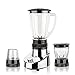 3 w 1 400W Professional High Speed Blender Mikser do smoothie 1,6L Maszynka do mielenia mięsa z 300ml kubkiem do mielenia i rozdrabniaczem, regulowana regulacja prędkości 2