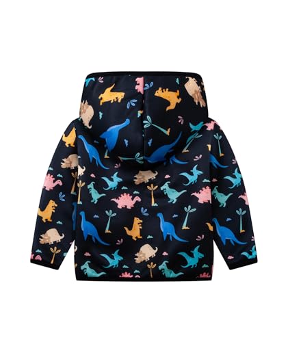 Image of V VALANCH Toddler Fleece Jacket Boys Girls Zip Up Hoodie Sweatshirt