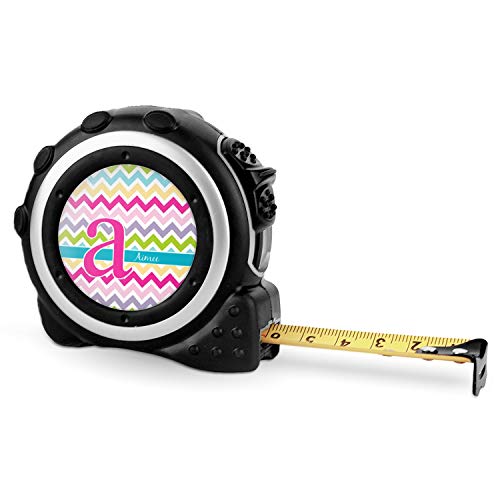 Cinta Métrica Chevron Colorida Personalizada 16 ft miniatura 1