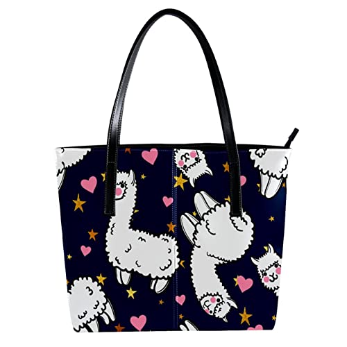 Sac à main personnalisé alpaga mignon grand cabas multicolore femme