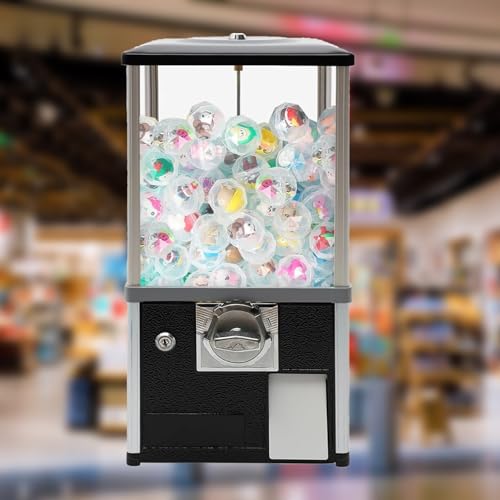 KYZTMHC Distributeur Automatique avec Fente pour pièces de Monnaie, Machine à Boules de Bonbons, Petit Distributeur Automatique, Machines à Bonbons Vintage, Machine à Prix pour appareils