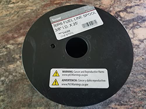 PRO 1 Fuel Line Hose 3/8 Inch Inside Diameter X 25 Feet Length NRB/PVCC SAE30R6