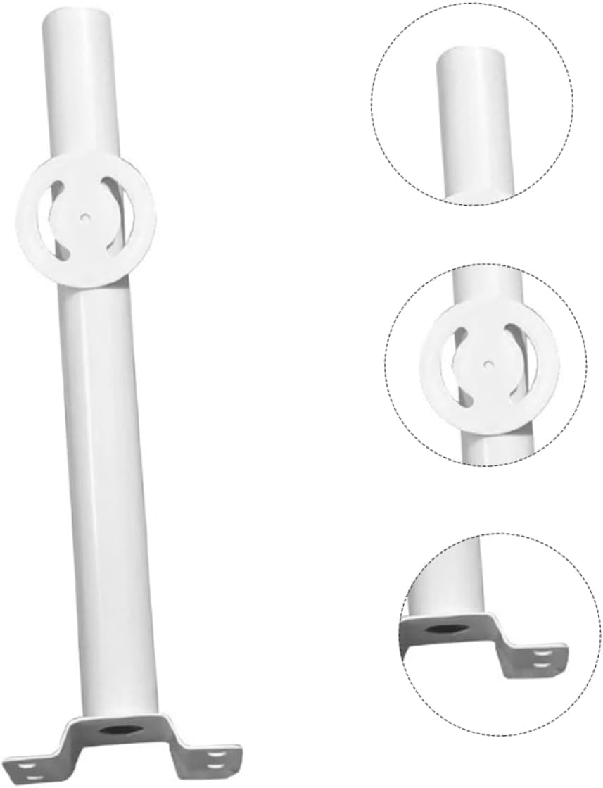 UPKOCH 1set Solar Street Lamp Arm Bracket Durable Support Pole for Outdoor Lighting Simple Design for Gardens and Yards Solar Light Accessory