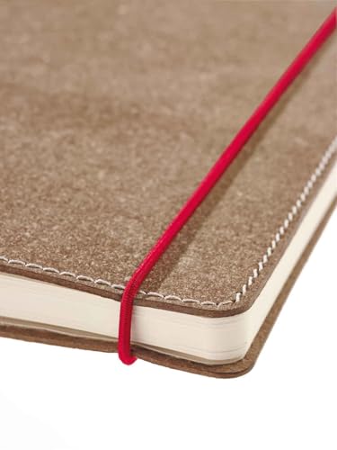 Carnet de notes petit format transotype senseBook Red Rubber à petits carreaux