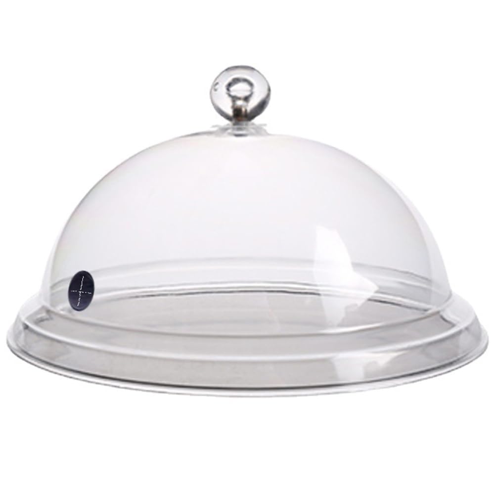 XLTEAM Smoking Dome Cover, Acrylic Transparent Smoke Infuser Lid, Portable Handheld Smoke Infuser Accessory, for Food Smoking, Cocktail, Drinks, Sous Vide, Steak, BBQ, Salmon