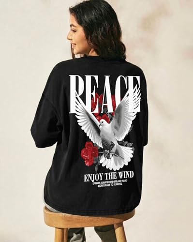 Image of AUSK Womens Cotton T-Shirts || Oversized T Shirts