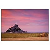 artboxONE Poster 30x20 cm Natur Sonnenuntergang Mont Saint 