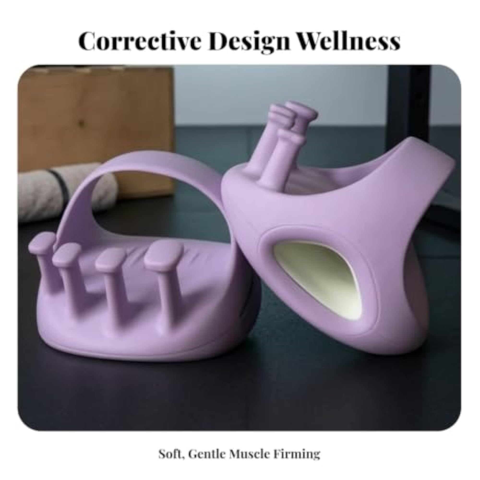 Comfortable Open-Toe Foot-Arch Training Shoe, Gentle TPR Aid
