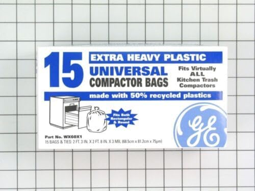 Replacement for fits ForeverPRO WX60X1 Trash Compactor Bags for GE Appliance 2377 AH312032 EA31203...
