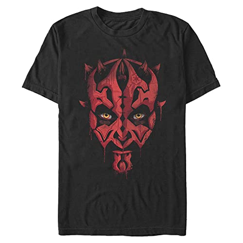 Peinture Dark Maul Star Wars pour homme deco murale sans reflets genants
