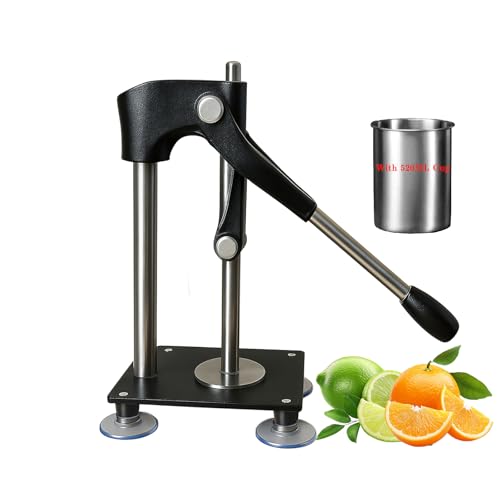 Dsyisvia Black Heavy Duty Hand Juicer Press