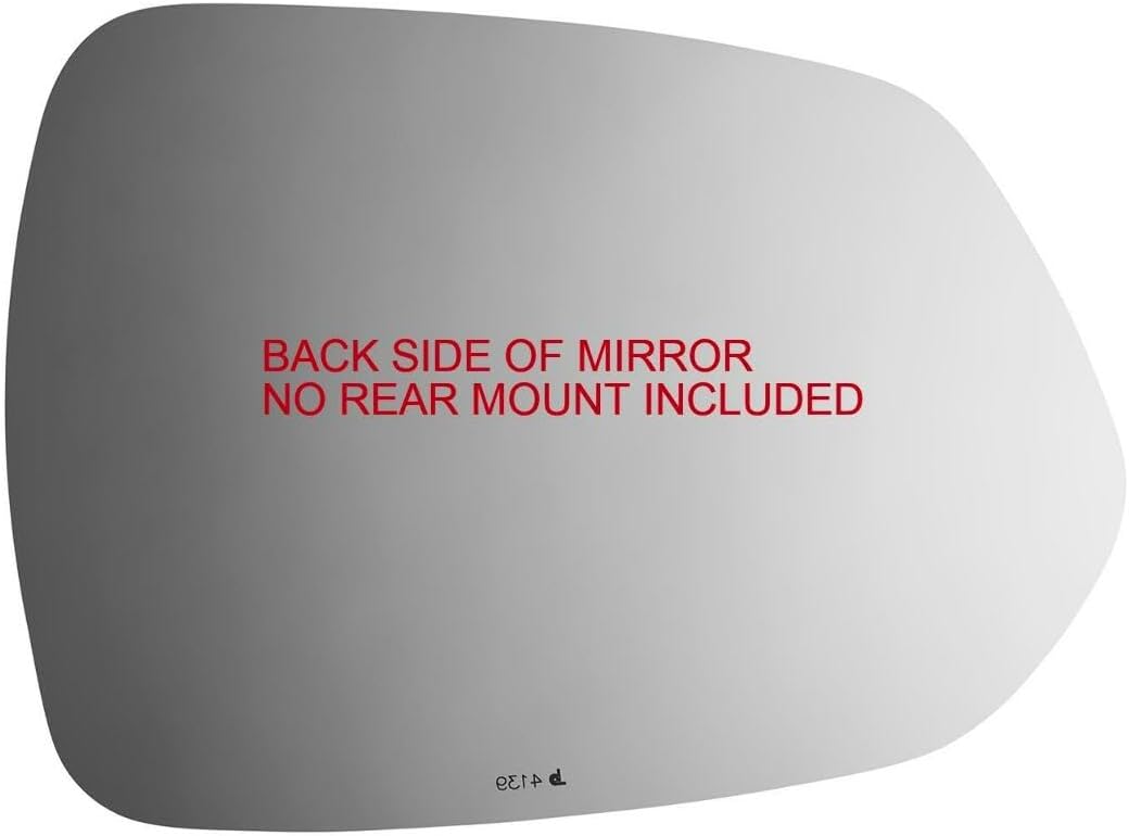 VAM for 07-08 Fit Left Driver Side Mirror Glass Lens w/o Backing Plate. Comes with Silicone Glue, USA.