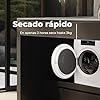 EVVO Secadora De Ropa Mini S3 - Secadora Con Capacidad De 3kg - Secadora Portátil Con Airfresh Y Sensor De Humedad, Tamaño Mini, Sin Instalación, Sist. Evacuación, Blanco #3