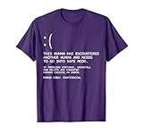 Antisocial Blue Screen of Death Funny Geek BSOD Gift Idea T-Shirt