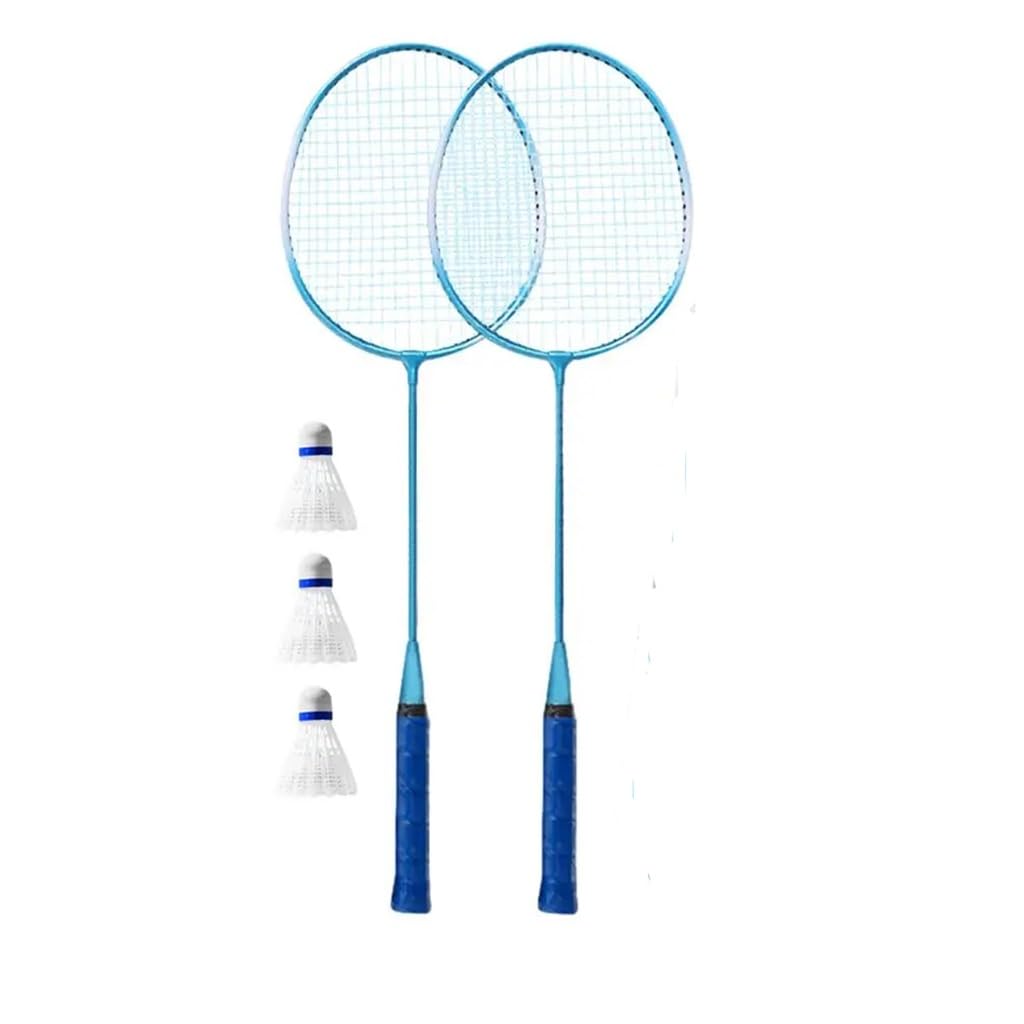 Set Di Racchette Da Badminton Regalo Con Manico A Cuscino, Palla Da Badminton Ammortizzante