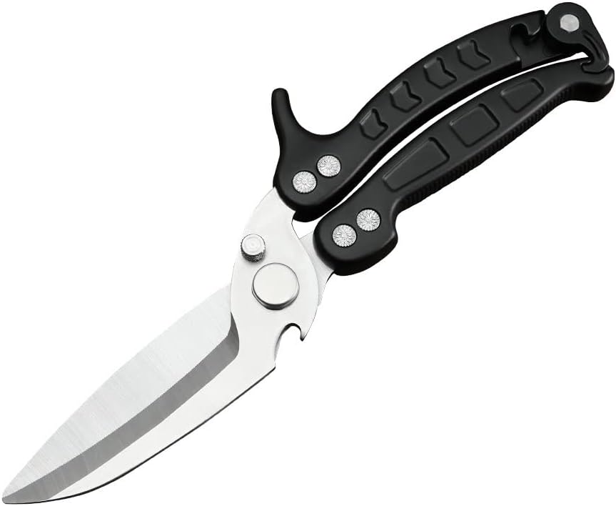 Kitchen Scissors Multifunctional Heavy-Duty Kitchen Scissors Strong Stainless Steel Knife Scissors Removable Bone Shears