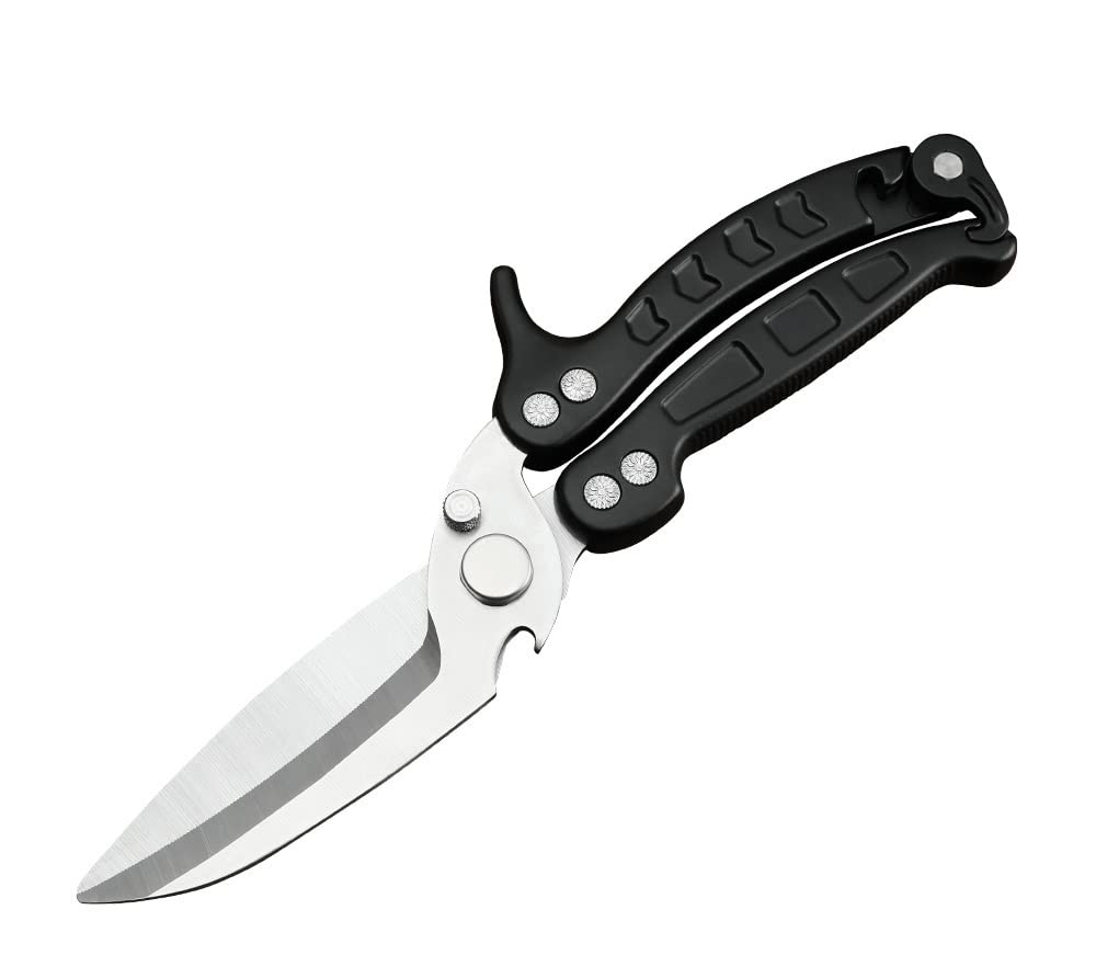 Multifunctional Heavy-Duty Strong Stainless Steel Knife Scissors Removable Chicken Bone Shears