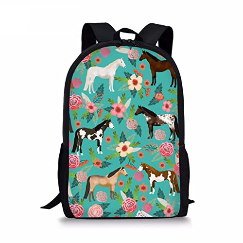 3D Print Bookbags Women Floral Travel Bags Student School Bag Girl Bags Casual Personality Backpack A